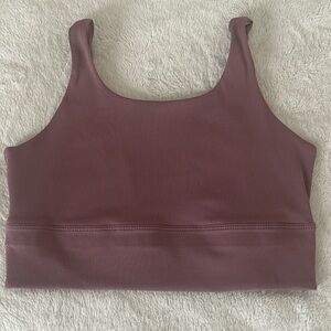 Nike Dri-FIT Dusty Pink Sports Bra longline